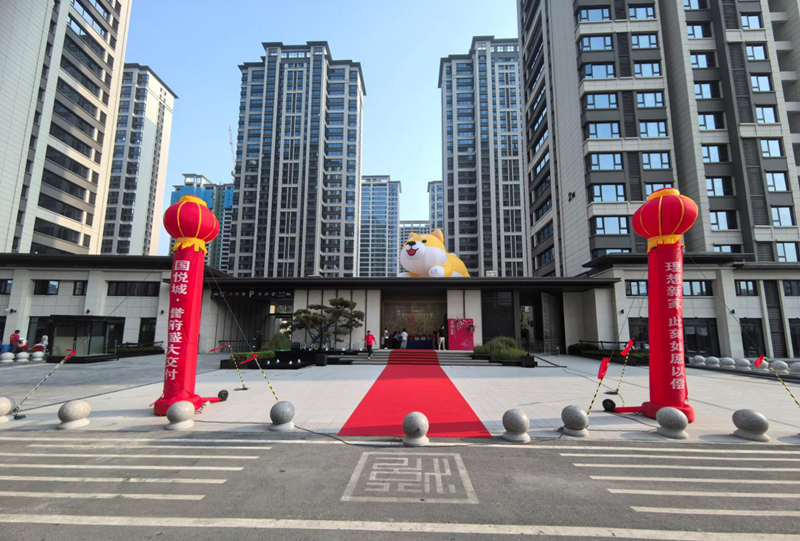 理想新家，如愿以?xún)敗獓?guó)悅城·譽(yù)府一期二標(biāo)段盛大交房